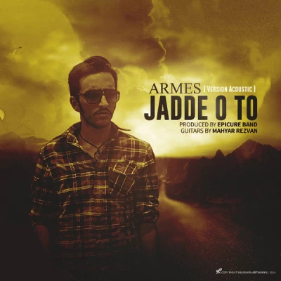 Cover artwork for the acoustic single Jadde o To by Armes