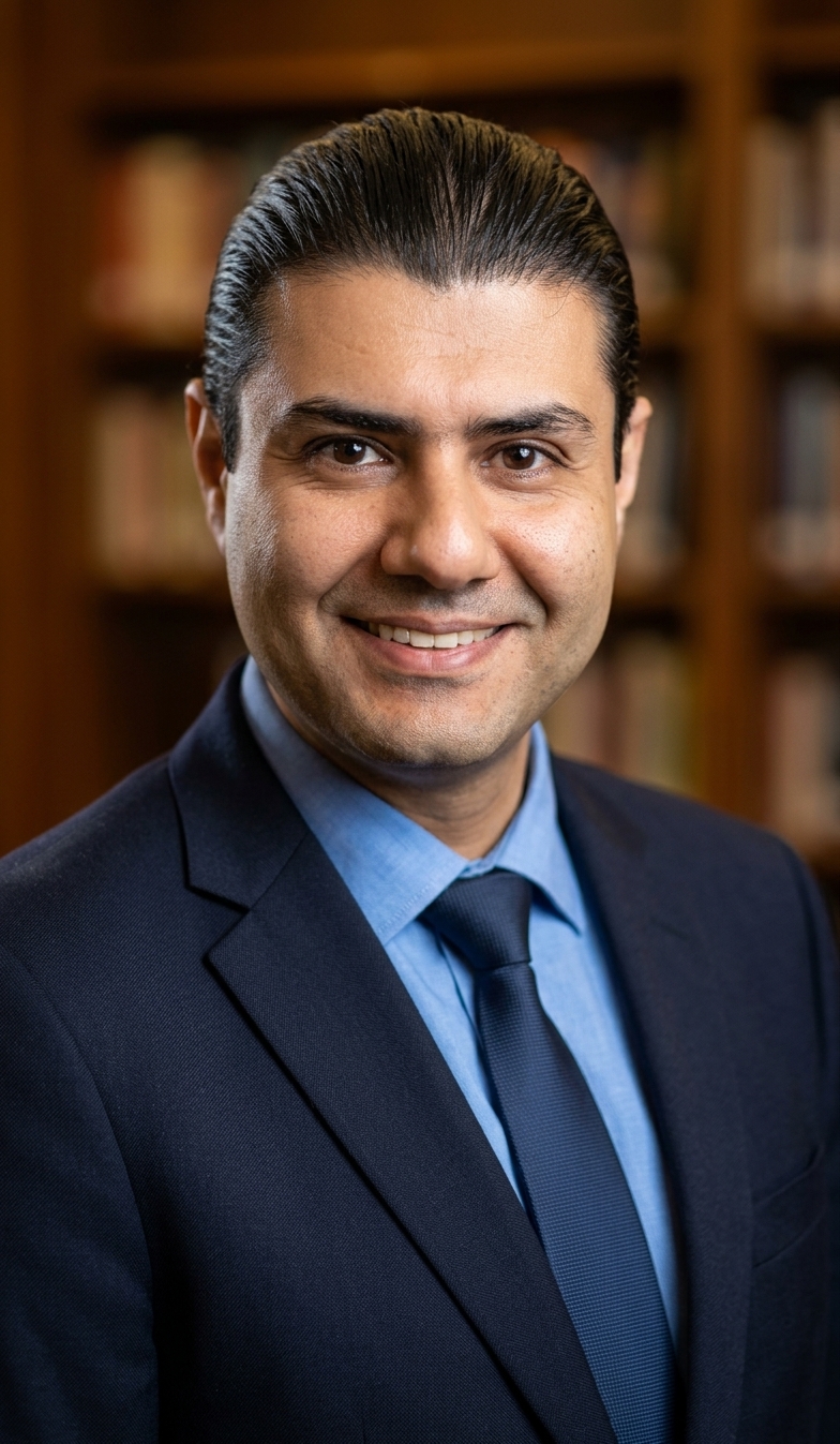 Portrait of Neek Azizi, author of Mina Remains and Milad Tower